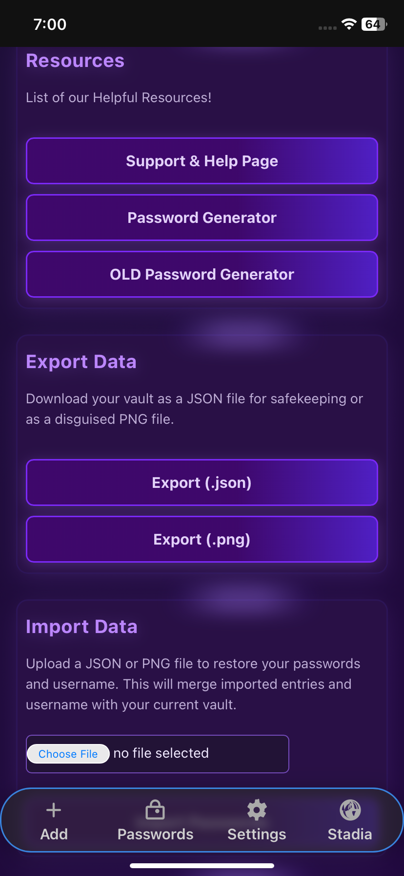 App Details - PassPro